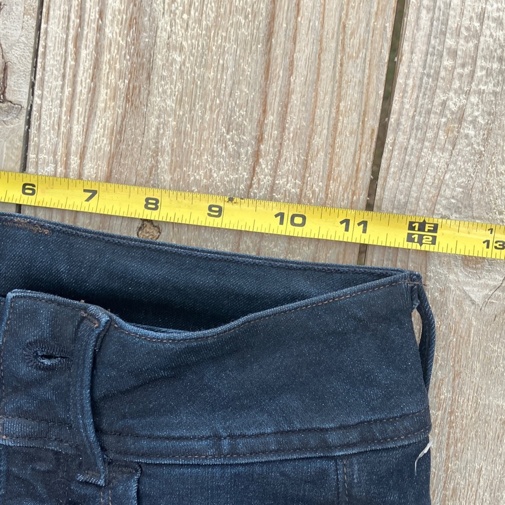 Lynn High-Rise Skinny Jeans Super Dark Blue— Sleek Everyday Stretch - Picture 5 of 6
